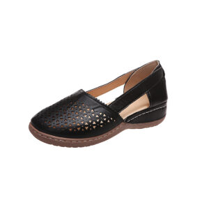 Round Toe Hollow Out Sandals