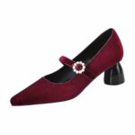 Velvet Vintage Pumps