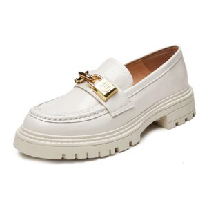 Chunky Leather Loafers