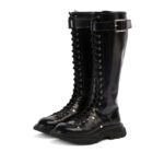 Knee High Combat Boots