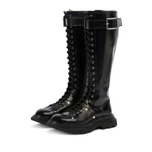 Knee High Combat Boots