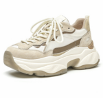 Thick Sole Khaki Possession Trainers | Lace Up Trainers