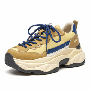 Apricot Lace-up Possession Trainers