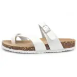 Women Bork 30 Mayari White Sandals