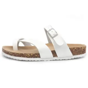 Women Bork 30 Mayari White Sandals