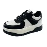 Double Tone Thick Sole Casual Sneakers