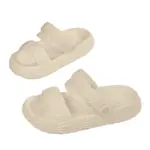 Beige Cloud Pillow Slide Sandals