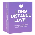 Long Distance Love Couples Conversation Cards- The Ultimate Gift for Far-Apart Couples